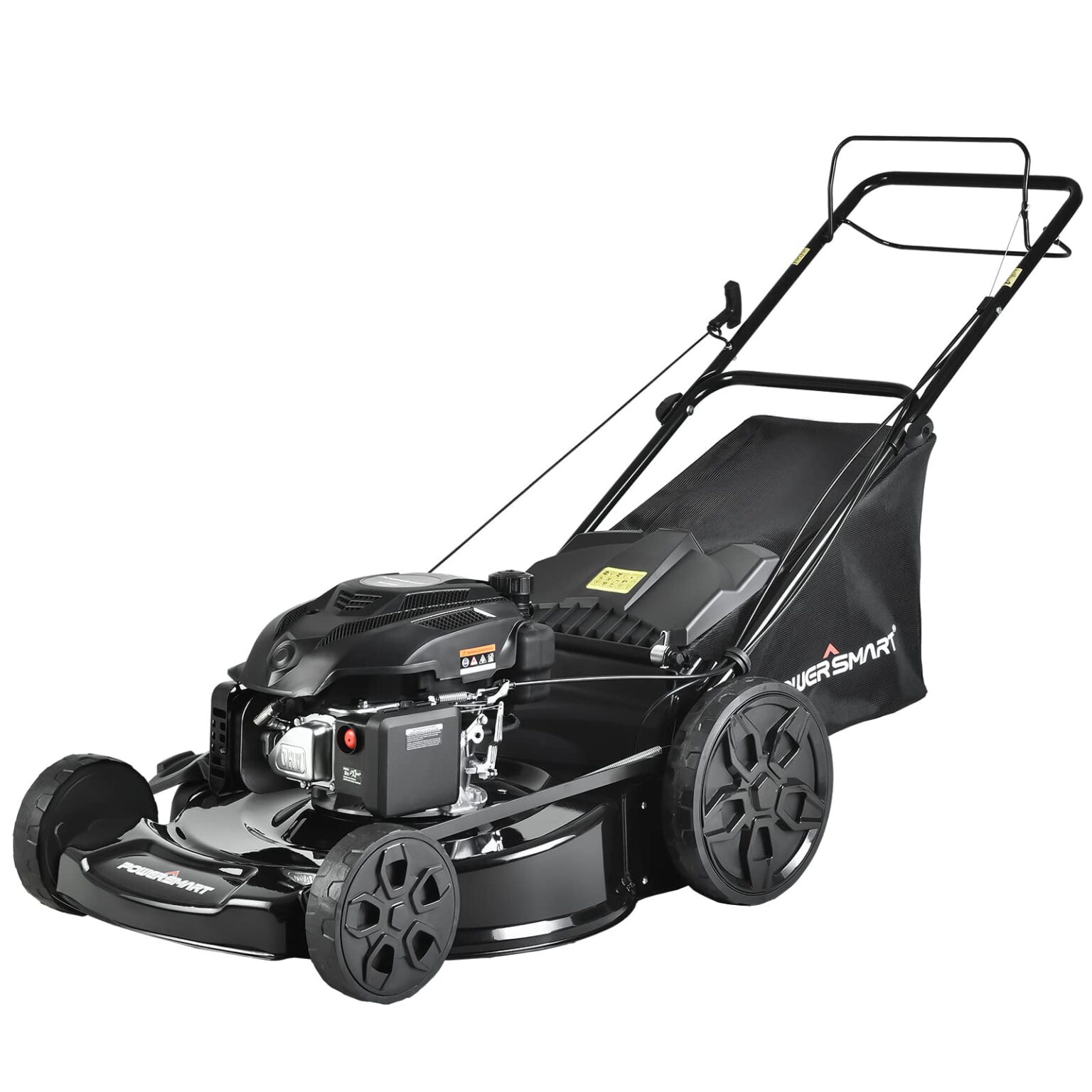 Powersmart 22-inch 3-in-1 Gas Powered Self-propelled Lawn Mower With 