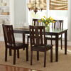 Better Homes & Gardens Bankston Dining Table, Mocha Better Homes & Gardens Bankston Dining Table, Mocha
