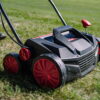 Hyper Tough 13Amp Electric Walk Behind Lawn Dethatcher, HT13-401-002-02