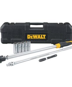 DEWALT DWMT82839 1/2 in. Drive Torque Wrench Tire Change Kit (8-Piece)