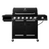 Dyna-Glo DGH563CRP-D 6-Burner Propane Gas Grill in Matte Black with TriVantage Multifunctional Cooking System