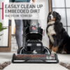 Hoover MAXLife Power Drive Swivel XL Pet Bagless Upright Vacuum Cleaner with HEPA Media Filtration, UH75210