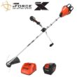 ECHO DSRM-2600UC2 eFORCE 56V X Series 17 in. Brushless Cordless Battery String Trimmer/Brushcutter with 5.0Ah Battery and Charger