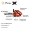 ECHO V-CADHAA eFORCE 12 in. 56-Volt Cordless Battery Chainsaw and Hedge Trimmer Combo Kit with 2.5Ah Battery and Charger (2-Tool) ECHO V-CADHAA eFORCE 12 in. 56-Volt Cordless Battery Chainsaw and Hedge Trimmer Combo Kit with 2.5Ah Battery and Charger (2-Tool)