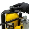 ESCO 10381 Pro Series 20 Ton Air Hydraulic Bottle Jack