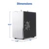Express Water PC2000 Adjustable Power Water Chiller Cooling Cold Water Dispenser Stainless Steel with Cooling Fan, Tubing, Fittings Express Water PC2000 Adjustable Power Water Chiller Cooling Cold Water Dispenser Stainless Steel with Cooling Fan, Tubing, Fittings