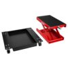 Extreme Max 5001.5059 Wide Motorcycle Scissor Jack with Dolly
