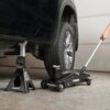 Husky HD00127 3-Ton Light Duty Truck Jack and Jack Stand Pair
