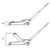 Husky HD4795-DIP 3-1/2-Ton Low Profile Floor Jack with Quick Lift