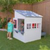 KidKraft 10236 White Modern Outdoor Playhouse KidKraft 10236 White Modern Outdoor Playhouse