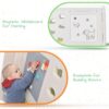TIRAMISUBEST PPXY300101AAF Light Green 7-in-1 Toddler Freestanding Climber Playset with Slide