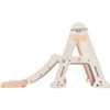 TIRAMISUBEST PPXY300099AAH Light Pink 5-in-1 Toddler Freestanding Climber Playset