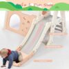 TIRAMISUBEST PPXY300099AAH Light Pink 5-in-1 Toddler Freestanding Climber Playset