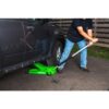 Maasdam MPL4699-GR-DIP 3-Ton Low Profile Floor Jack with Quick Lift in Green