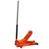 Maasdam MPL4699-OR-DIP 3-Ton Low Profile Floor Jack with Quick Lift in Orange
