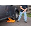 Maasdam MPL4699-OR-DIP 3-Ton Low Profile Floor Jack with Quick Lift in Orange