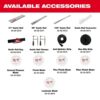 Milwaukee 2831-20 M18 FUEL 18-Volt Lithium-Ion Cordless Brushless 6-1/2 in. Plunge Cut Track Saw (Tool-Only)