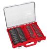 Milwaukee 49-66-6805 SHOCKWAVE Impact-Duty 3/8 in. Drive Metric and SAE Deep Well Impact PACKOUT Socket Set (36-Piece)