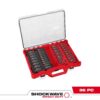 Milwaukee 49-66-6805 SHOCKWAVE Impact-Duty 3/8 in. Drive Metric and SAE Deep Well Impact PACKOUT Socket Set (36-Piece)