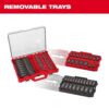 Milwaukee 49-66-6805 SHOCKWAVE Impact-Duty 3/8 in. Drive Metric and SAE Deep Well Impact PACKOUT Socket Set (36-Piece)