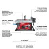 Milwaukee 2736-20 M18 FUEL ONE-KEY 18-Volt Lithium-Ion Brushless Cordless 8-1/4 in. Table Saw (Tool-Only)