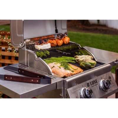 Nexgrill 720-0864R Deluxe 2-Burner Propane Gas Grill in Red ...