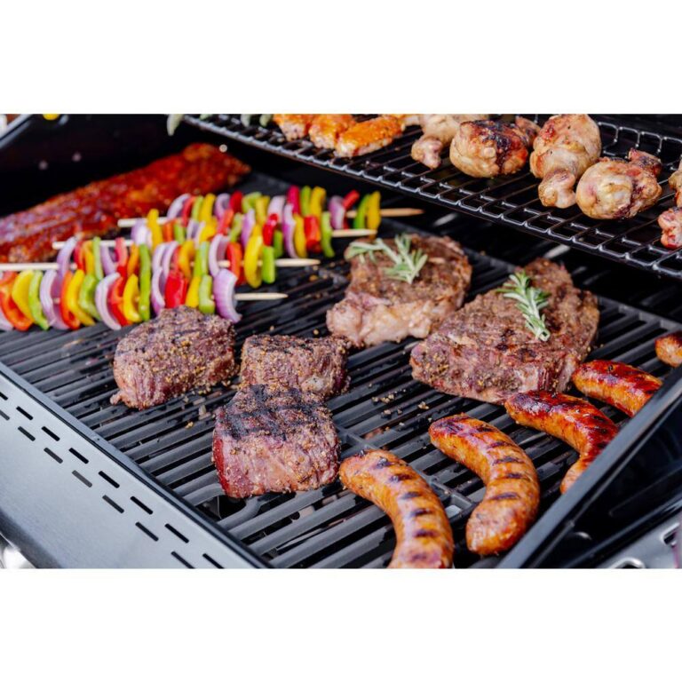 Nexgrill 7201046 5Burner Propane Gas Grill in Stainless Steel with
