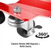 Pentagon Tool HWD630480 1,500 lbs. Capacity Solid Steel Commercial Grade Tire Dolly (4-Pack) Pentagon Tool HWD630480 1,500 lbs. Capacity Solid Steel Commercial Grade Tire Dolly (4-Pack)