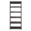 Klair Living Monica-D Monica 32 in. W Rustic Gray Wood Closet System Walk-in Closet With 5 Shelves