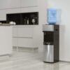 Brio CLTL520 Hot Cold and Room Temp Water Dispenser Cooler Top Load, Tri Temp, Black and Stainless Steel, Essential Series
