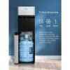 Brio CLNLPOU520SCF2 520 Self-Cleaning No-Line Tri-Temperature Bottom Loading 2-Stage Filtration Water Cooler Dispenser