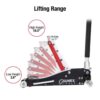 SUNEX TOOLS 6603ASJ 3-Ton Aluminum Floor Jack SUNEX TOOLS 6603ASJ 3-Ton Aluminum Floor Jack