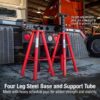 SUNEX TOOLS 1410 10-Ton High Height Pin Type Jack Stands (Pair) SUNEX TOOLS 1410 10-Ton High Height Pin Type Jack Stands (Pair)