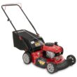 Troy-Bilt TB120B 21 in. 140 cc Briggs and Stratton Gas Walk Behind Push Mower with Rear Bag and Mulching Kit and Side Discharge Included