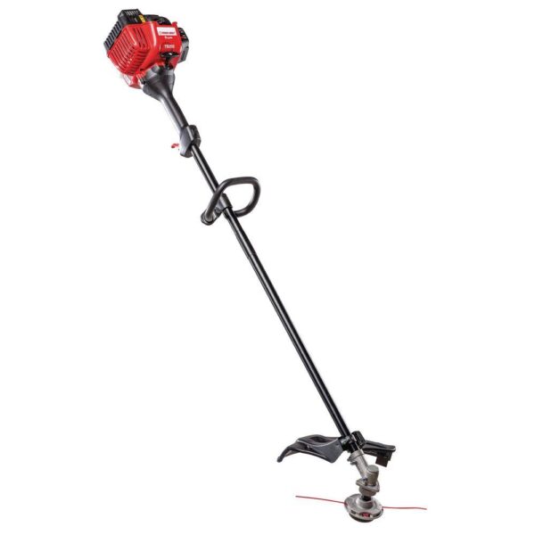 Troy-Bilt TB25S 25 cc Gas 2-Stroke Straight Shaft Trimmer with Fixed ...