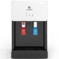 Avalon A8CTWHT Countertop Self Cleaning Touchless Bottle less Water Cooler Dispenser, Hot/Cold Water, NSF/UL/Energy Star, White