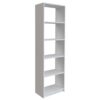 SimplyNeu SNT3-WH 84 in. H x 24 in. W White Shelving Tower Kit