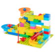 Best Choice Products 97-Piece Marble Maze Run Racetrack Puzzle Construction Game Set STEM Toy w/ 4 Balls