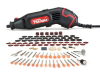 Hyper Tough 1.5 Amp Corded Rotary Tool, Variable Speed with 105 Rotary Accessories & Storage Case