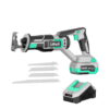 Litheli 20 V Cordless Reciprocating Saw with 4.0 Ah Battery & Charger, 0-3000 SPM Variable Speed, Tool-free Blade Replacement