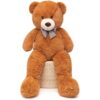 MorisMos Giant Teddy Bear 4ft Stuffed Animal Plush Toy, Chocolate