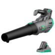 Litheli 40V Cordless Leaf Blower with Variable Speed Control Max 85MPH 350CFM Axial Blower with 2.0Ah Battery & Charger