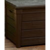 Keter Brightwood 120gal Weatherproof Patio Deck Storage Box Bench, Brown Keter Brightwood 120gal Weatherproof Patio Deck Storage Box Bench, Brown