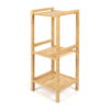 Mainstays 30-inch Three Tier Free-Standing Bathroom Shelf, 30 lbs. Capacity, Bamboo