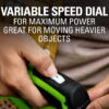Greenworks 40V 135 CFM Cordless Leaf Blower/Sweeper, Battery Not Included, 24282