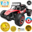Bezgar Remote Control Cars RC Monster Truck, RC Car Toy Car for Adults Boys Kids 6+, 2 Rechargeable Batteries