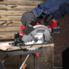 PowerSmart 20V 6-1/2 inch Cordless Circular Saw with 4.0Ah Battery and Fast Charger