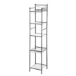 Mainstays 5-Shelf Steel Storage Shelf Unit, Oil Rubbed Bronze Finish
