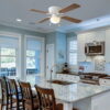 Mainstays 42" Hugger Metal Indoor Ceiling Fan with Light, White, 4 Blades, LED Bulb, Reverse Airflow Mainstays 42" Hugger Metal Indoor Ceiling Fan with Light, White, 4 Blades, LED Bulb, Reverse Airflow