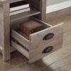 Better Homes & Gardens Granary Modern Farmhouse End Table, Rustic Gray